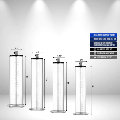 Transparent Acrylic Vacuum Cylinder