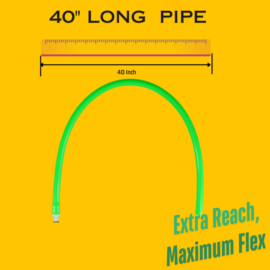 Flexible Silicone Vacuum Hose 40"